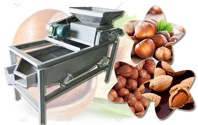 hazelnut shelling machine