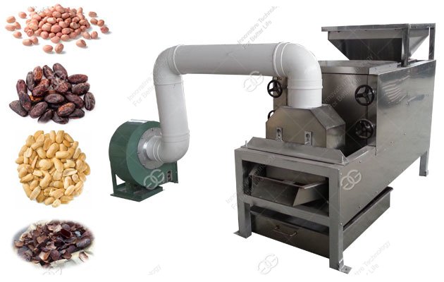 cocoa bean peeling machine