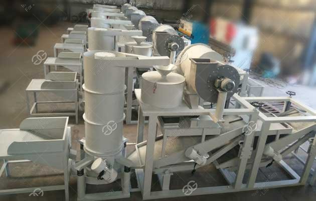 sunflower seeds hulling machine