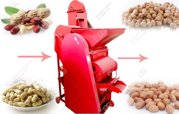Peanut Shell Cracking Machine|Peanut Cracker Machine For Sale