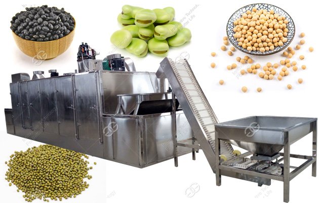 soybean roasting machine