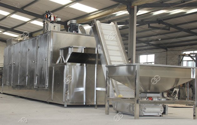 Continuous Sunflower Seeds Roasting Machine