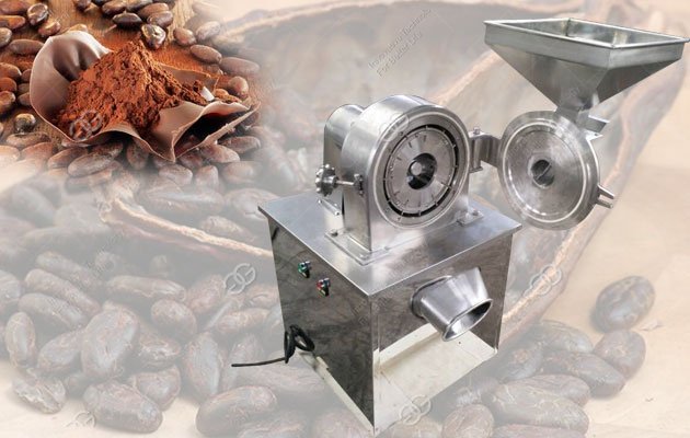cocoa beans powder grinding machine