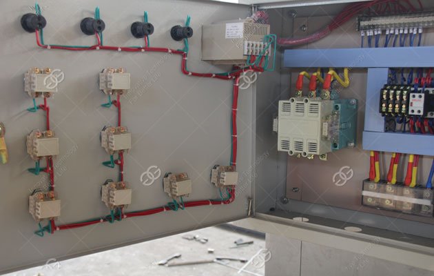 cashew nut baking machine