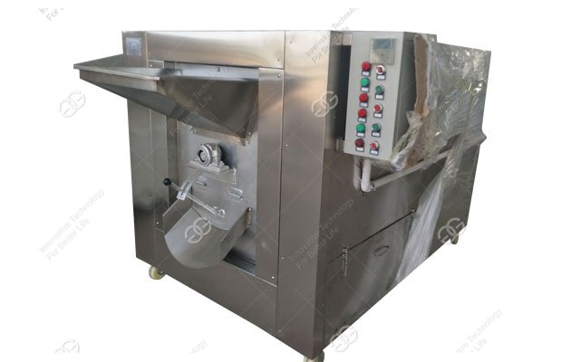 drum type nut roasting machine