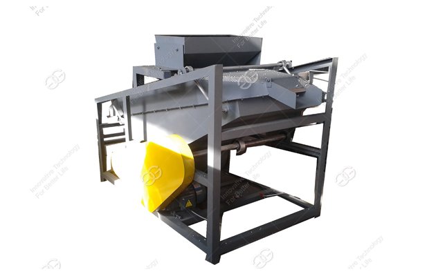 almond shell cracking and separating machine