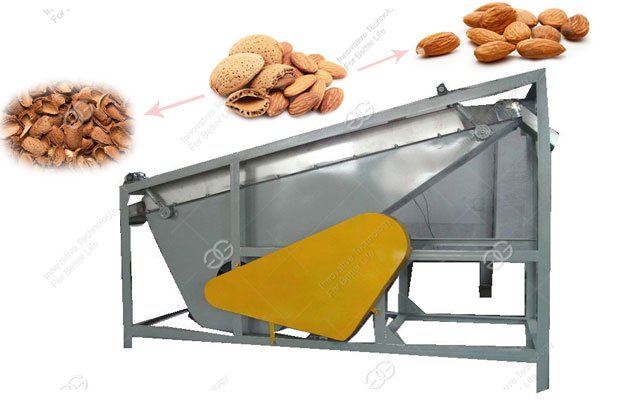 almond shell separating machine