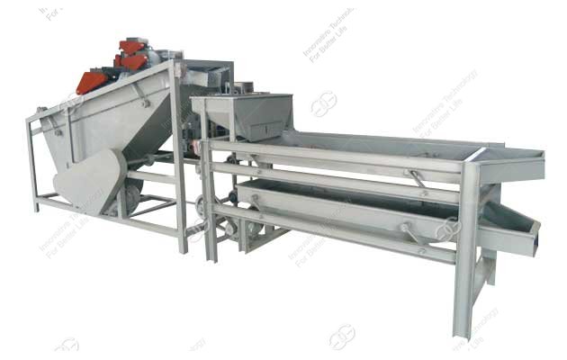 almond shell and kernel separating machine